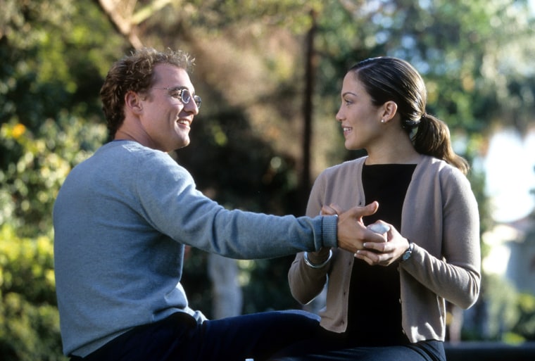 Matthew McConaughey And Jennifer Lopez In 'The Wedding Planner'