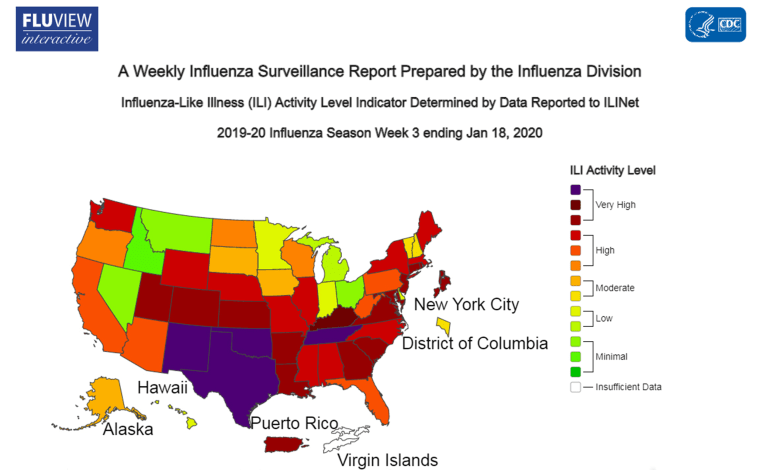 Flu Map September 2020 Flu Season 2020-2021: Flu Activity Is At Historic Lows With Mask-Wearing