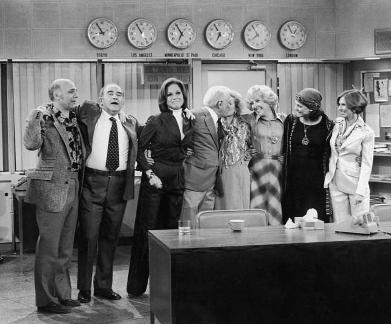 "The Mary Tyler Moore Show" cast