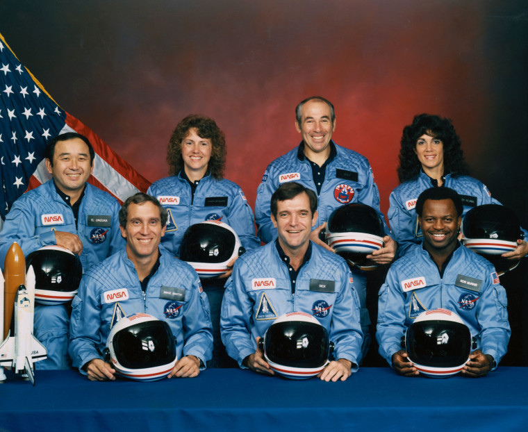 Portrait of Challenger Crew