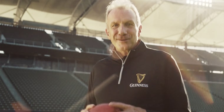 Joe Montana extols the virtues of resilience in his Super Bowl commercial for Guinness.
