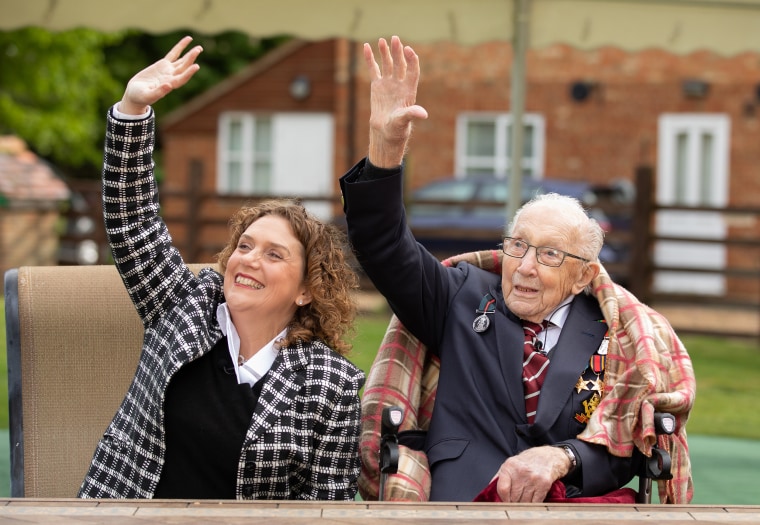 Tom Moore, Military Veteran Who Raised Funds For NHS, Celebrates 100th Birthday