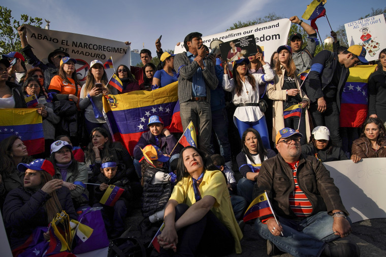 Image: Venezuelans rally in New York