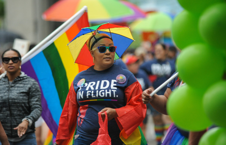 Image: 2019 Gay Pride Parade In Cincinnati, Ohio