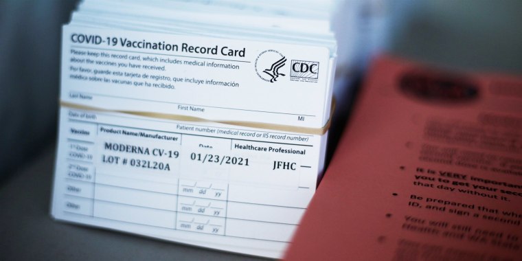 The Better Business Bureau is warning of the dangers of posting pictures of your COVID-19 vaccination card online -- and it's not just about sharing personal data.