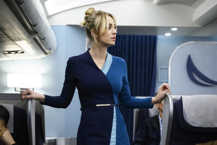 Kaley Cuoco in "The Flight Attendant"