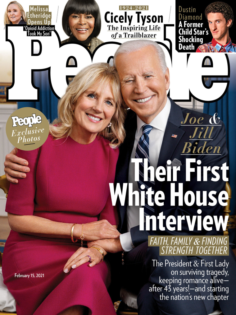The first couple open up about family and home in a new interview with People.