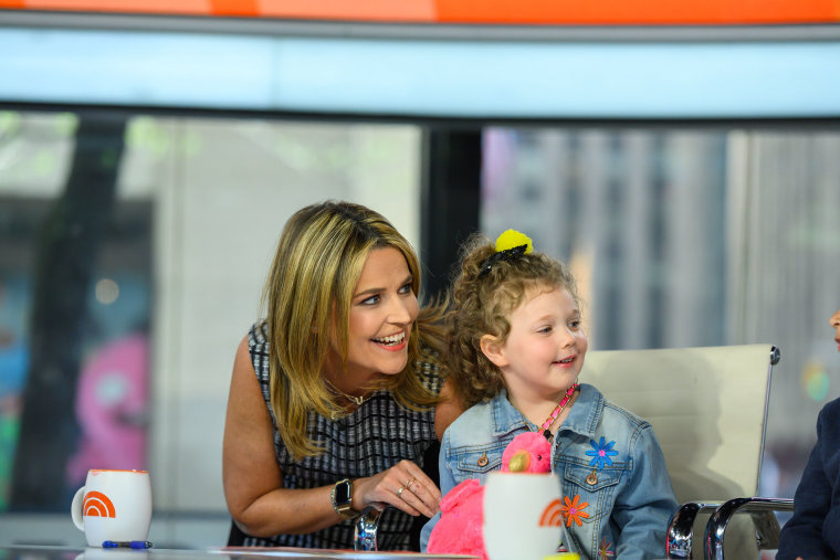 Savannah Guthrie and daughter Vale