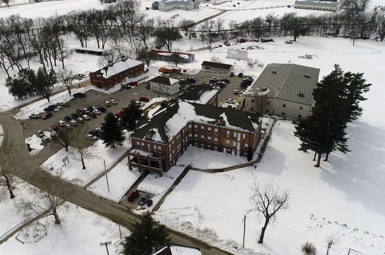 Image: An aerial view of Clarinda Academy's campus. The facility houses and treats some of the nation's most vulnerable children.