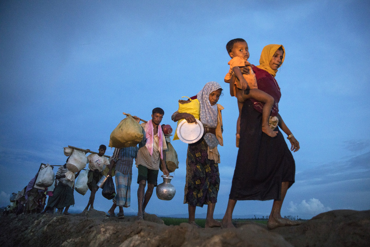 Image: Rohingya Refugees Flood Into Bangladesh