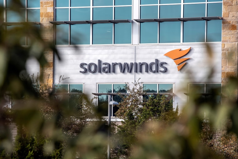 Image: FILE PHOTO: Exterior view of SolarWinds headquarters in Austin