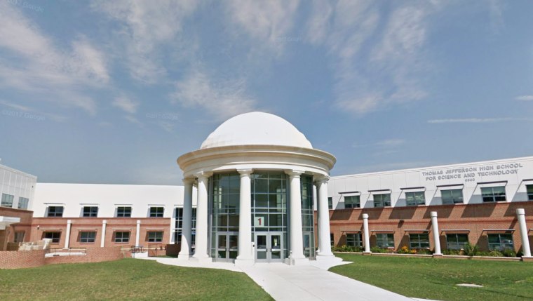 Thomas Jefferson High School for Science and Technology in Fairfax, Va.