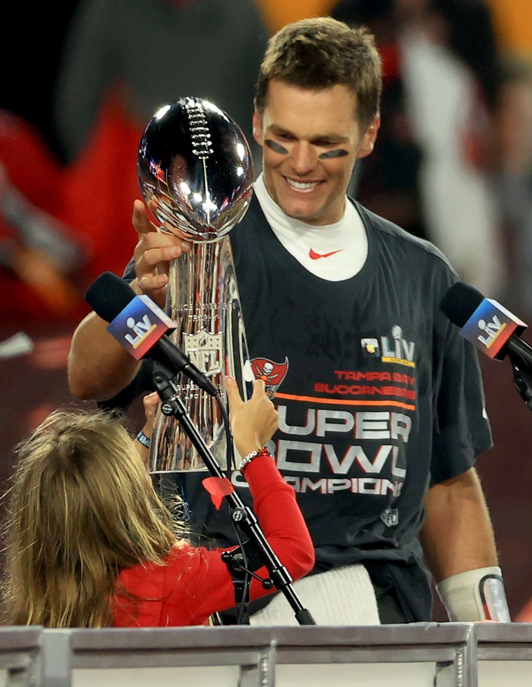 Tom Brady & Daughter Vivian After 2021 Super Bowl Win – See Photos –  SheKnows