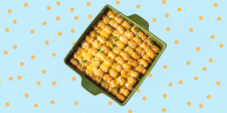 Skip the breadcrumbs and try topping a casserole with delightful Tater Tots.