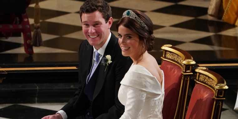 BRITAIN-ROYALS-WEDDING-EUGENIE-CEREMONY