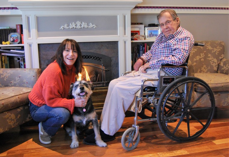 Sherri Franklin with Pawpaw and John Weston