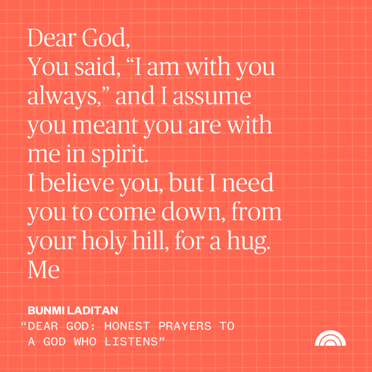 Bunmi Laditan prayer quote