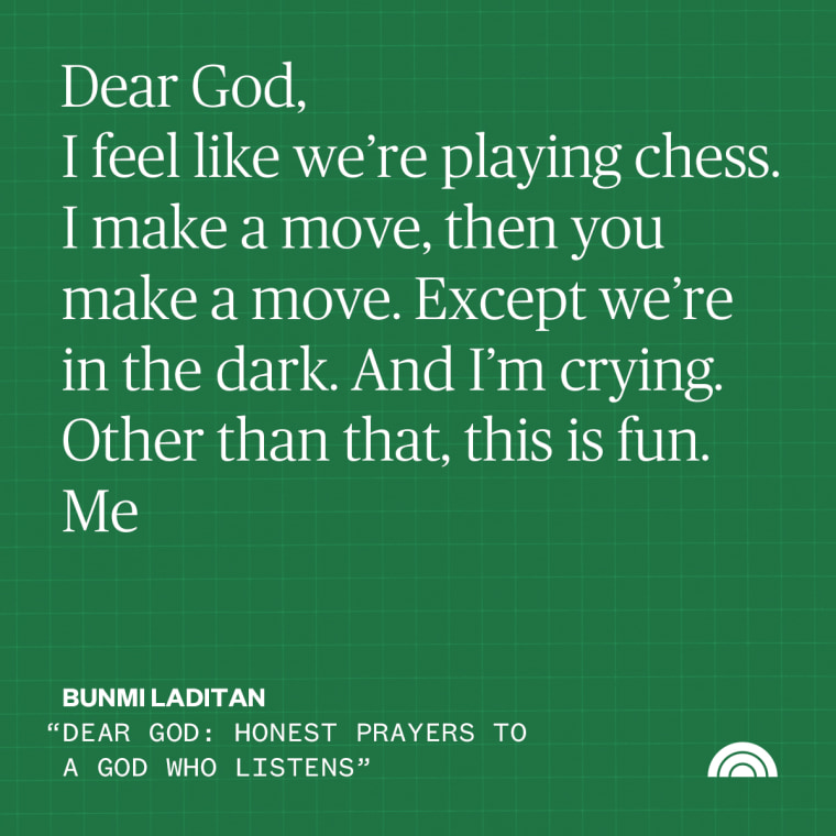 Bunmi Laditan prayer quote