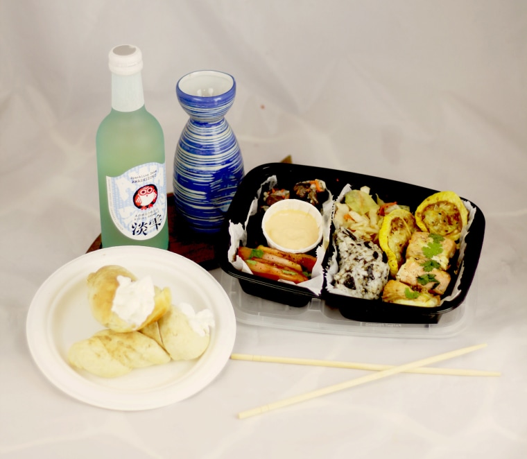 The Limbo Bar/Riot Cafe's Sake To Me meal kit