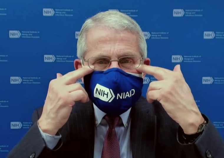 Dr. Fauci clarifies CDC double mask guidance