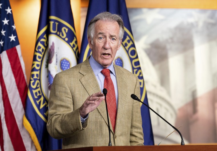 Rep. Richard Neal, D-Mass., speaks at a press conference at the Capitol on July 24, 2020.