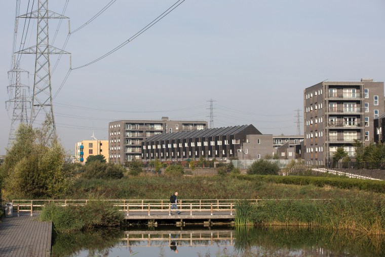 Image: Residential properties stand at the Barking Riverside housing development in Dagenham, U.K.