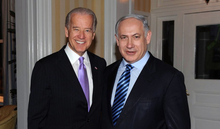 Image: Benjamin Netanyahu Joe Biden