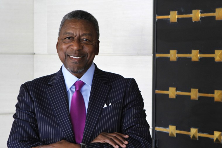 Robert L. Johnson, the man who founded BET, was at The London Hotel in West Hollywood on 04/12/2012