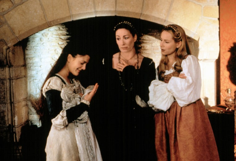 EVER AFTER, Drew Barrymore, Anjelica Huston, Megan Dodds, 1998, TM &amp; copyright (c) 20th Century Fox