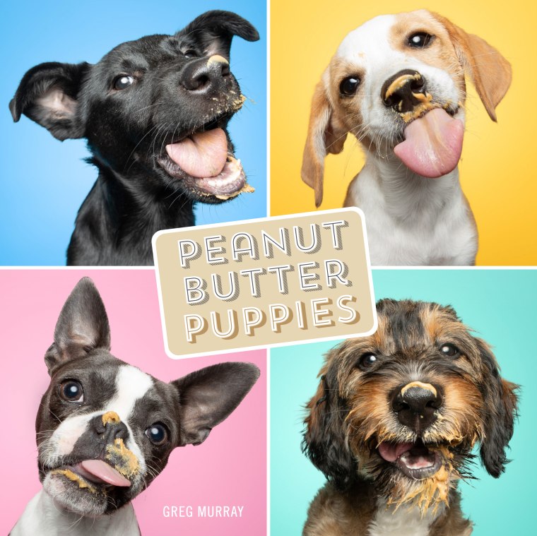 Book cover of "Peanut Butter Puppies."