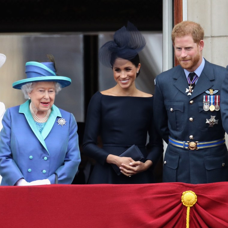 Members Of The Royal Family Attend Events To Mark The Centenary Of The RAF