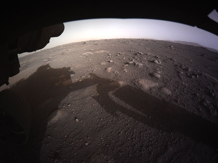 Image: *** BESTPIX *** NASA Perseverance Rover Lands On Mars