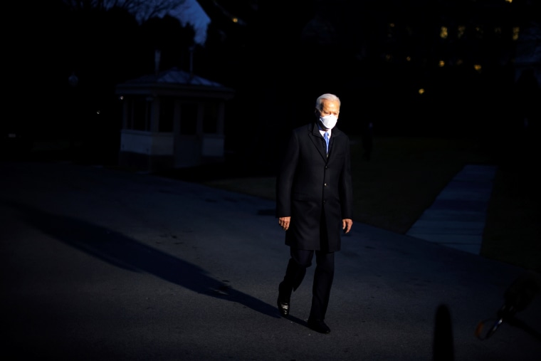 Image: U.S. President Joe Biden departs the White House in Washington