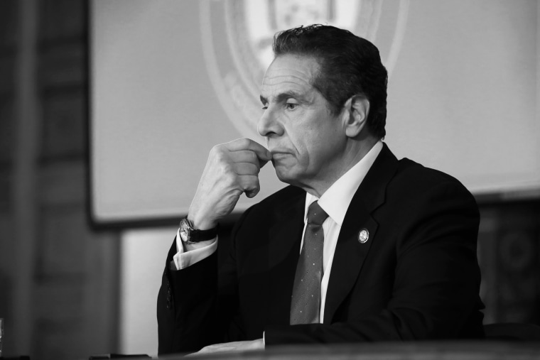 Image: New York Governor Andrew Cuomo Holds His Daily Coronavirus Briefing In Albany