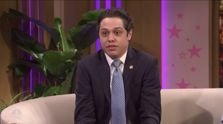 Image: Pete Davidson as New York Gov. Andrew Cuomo