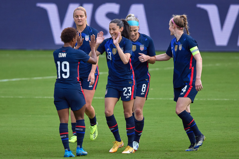 SOCCER: FEB 21 SheBelieves Cup - USA v Brazil