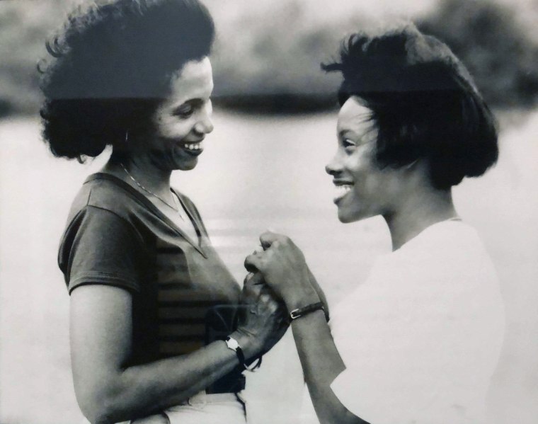 Dr. Marcella Nunez-Smith (right) with her mother Maxine Nunez.