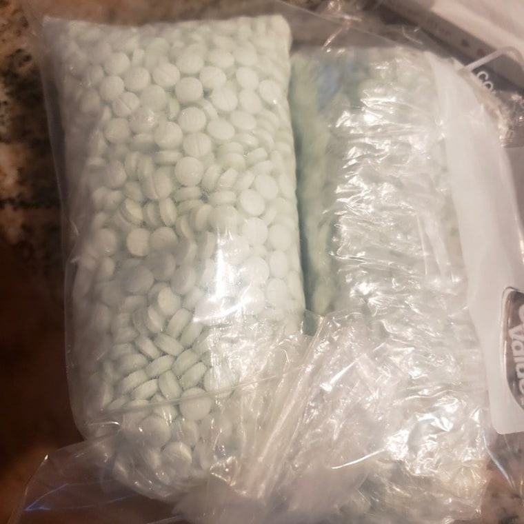 The parents found a sandwich bag with more than 5,000 pills inside the toy.