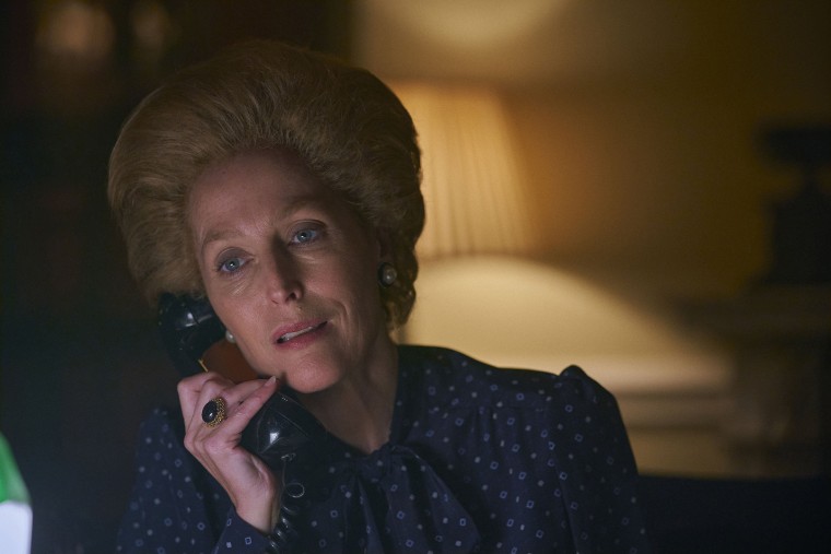 Anderson played the iconic, yet divisive, Margaret Thatcher in Netflix's "The Crown."
