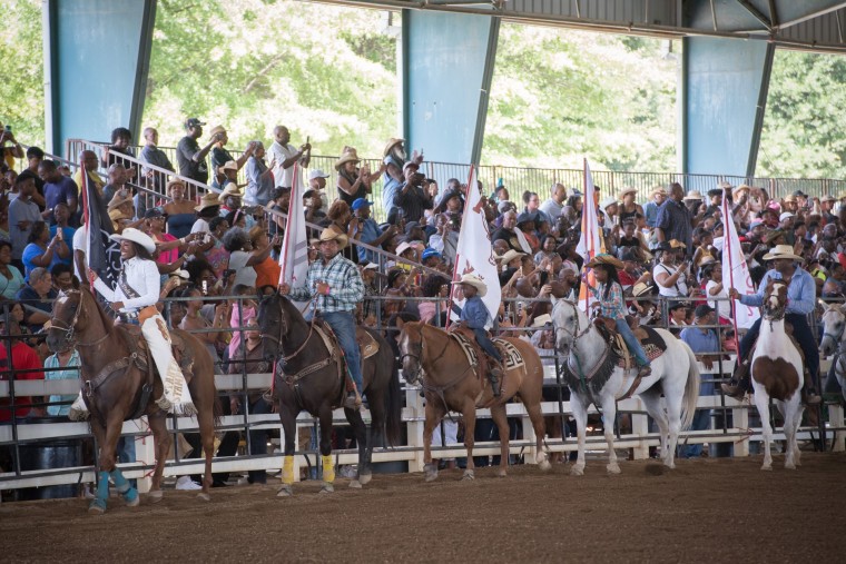 Bill Pickett Invitational Rodeo Grand Entry