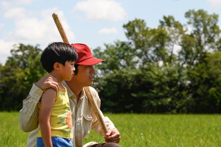 Alan S. Kim and Steven Yeun play a son and father trying to find themselves in the American heartland.