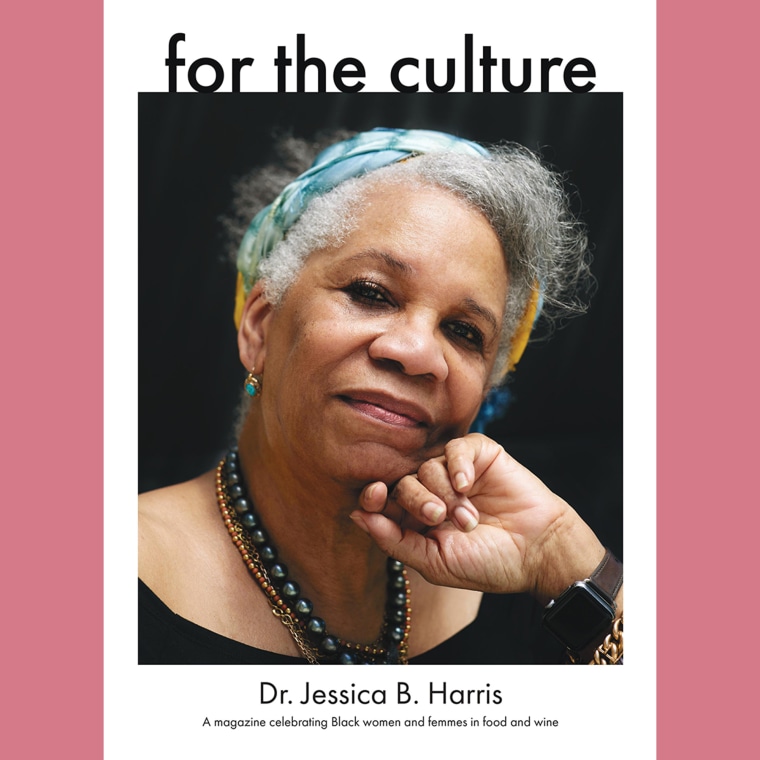 Dr. Jessica B. Harris appears on the cover of the first issue of For the Culture food magazine.