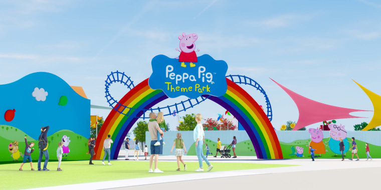 The Peppa Pig-themed theme park will open at Legoland Florida in 2022.