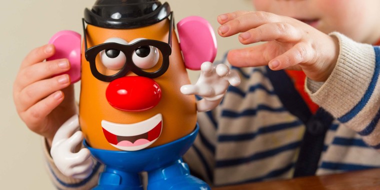 Original Mr. Potato Head toy, released in 1952