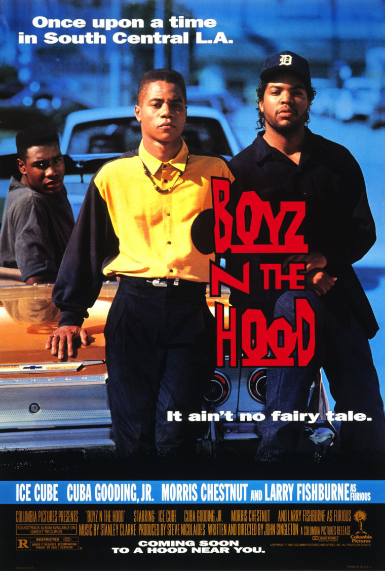 "Boyz n the Hood" poster