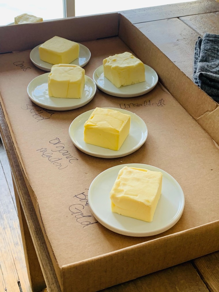 Cookbook author and food journalist Julie Van Rosendaal tested the melting points of many different butters and found most didn't soften at room temperature.