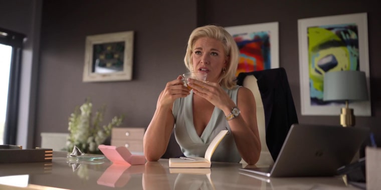 Hannah Waddingham, as AFC Richmond owner Rebecca Welton, sets her team up to fail by hiring Ted, only for her to see what he's really all about.