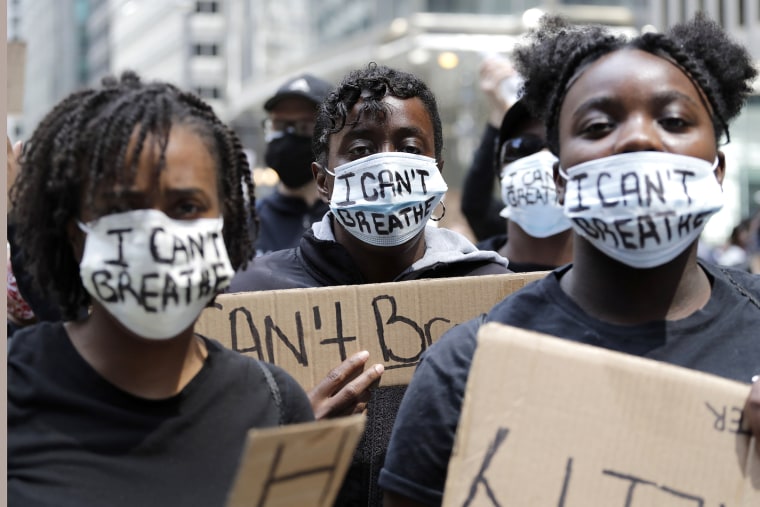 Image: George Floyd protest in Chicago