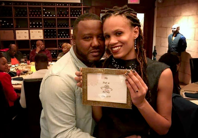 Image: Tonya Russell and her fiance