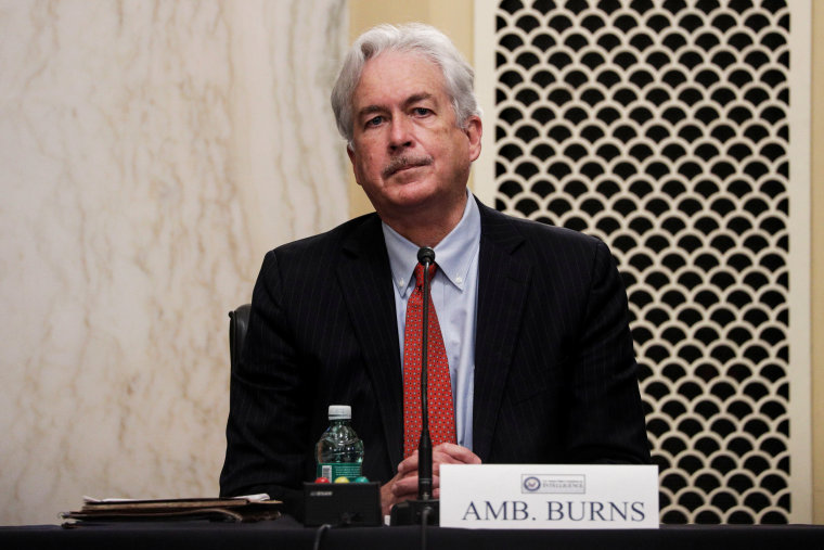 Image: Senate Intelligence Committee holds hearing on William Burns nomination to be CIA director on Capitol Hill in Washington